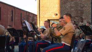 Marines In Market Square