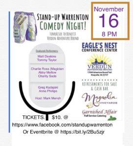 Stand Up Warrenton Comedy Night