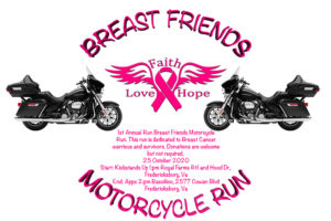 Breast Friends motorcycle run