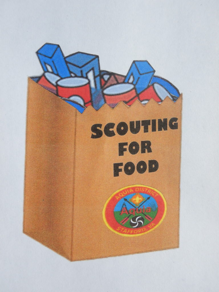 2020 Aquia District BSA Scouting For Food
