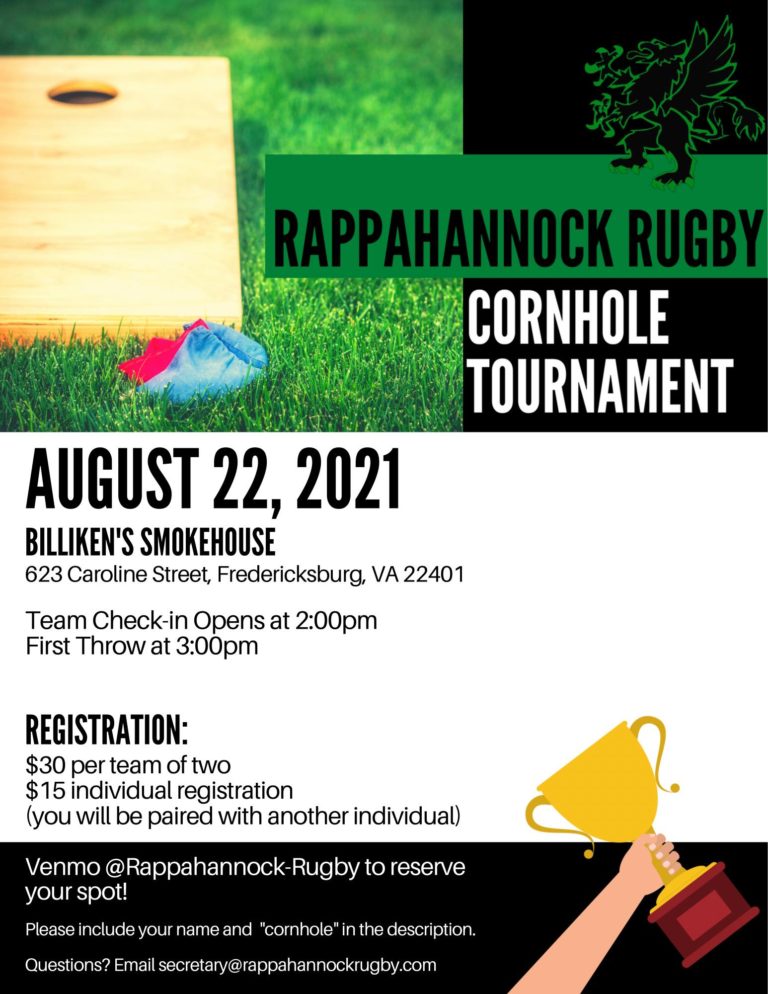 Rapp Rugby Cornhole Tournament