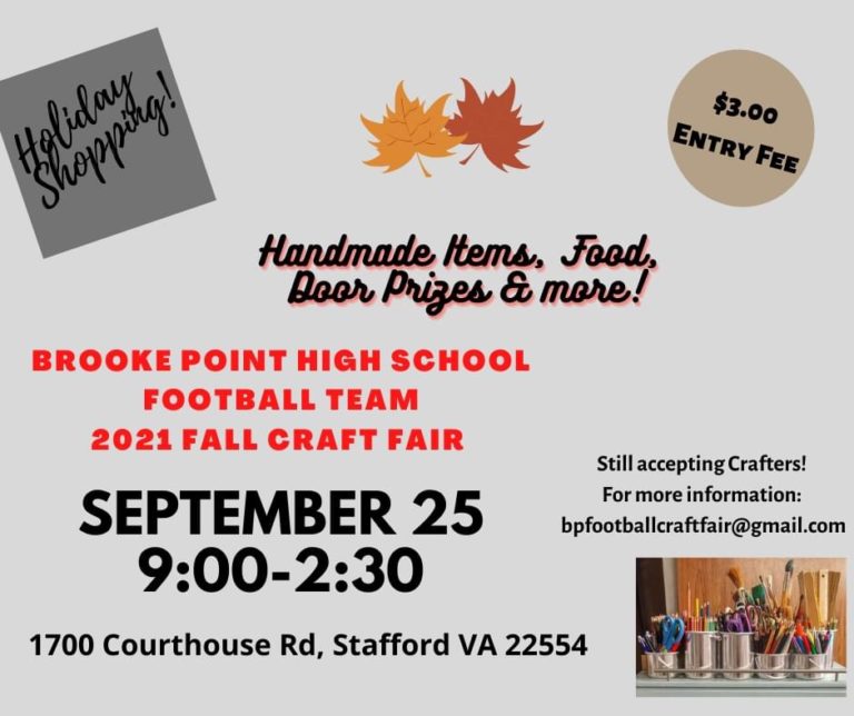 Brooke Point Fall Craft Fair