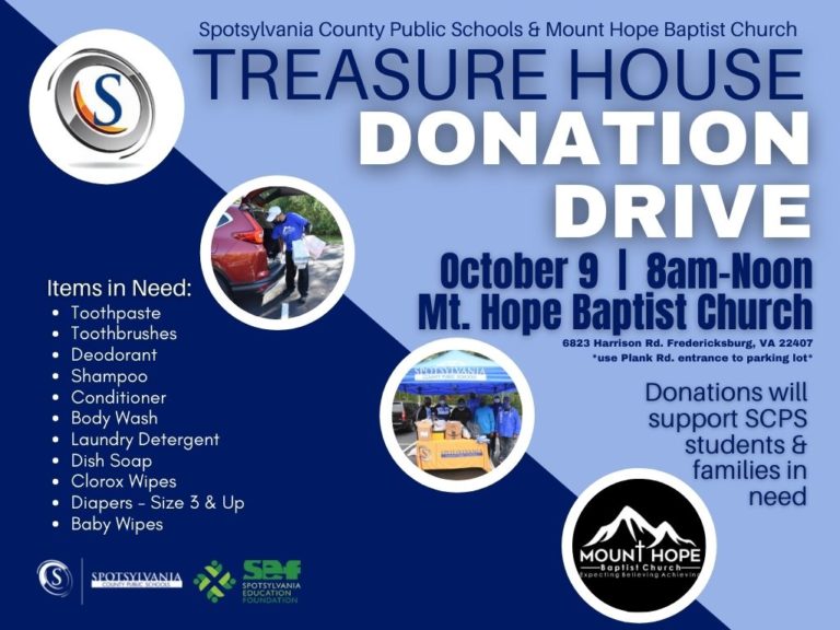 Treasure House Donation Drive