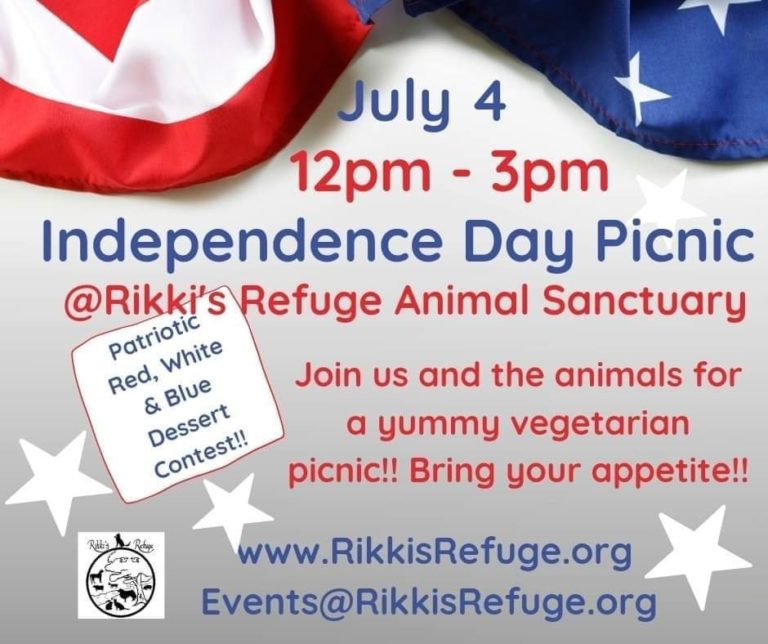 Rikki’s Refuge Independence Day Picnic