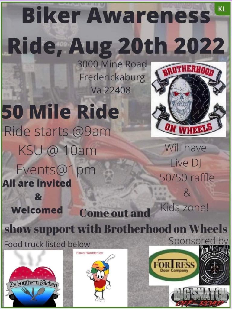 Biker Safety Awareness Ride and Event