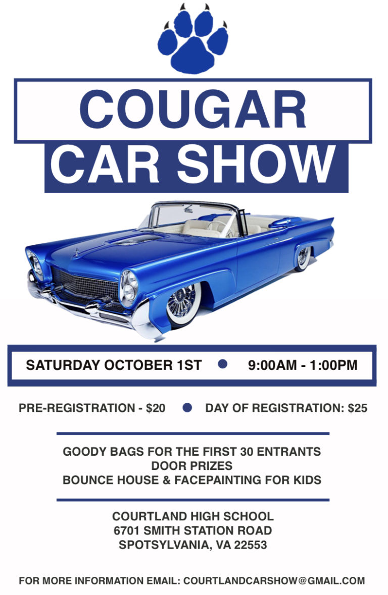 Courtland High School CTE Car Show