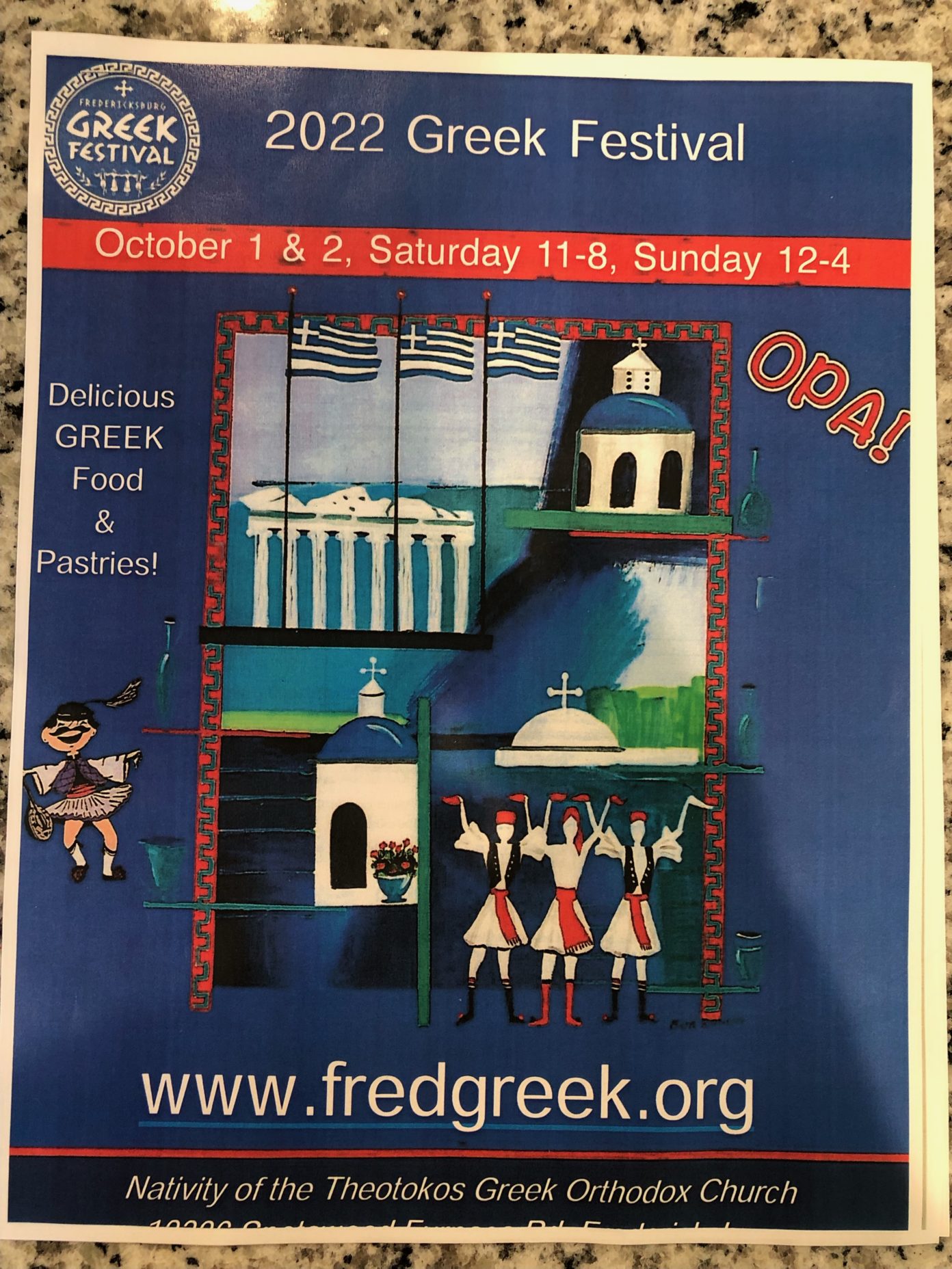 2022 Fredericksburg Greek Festival