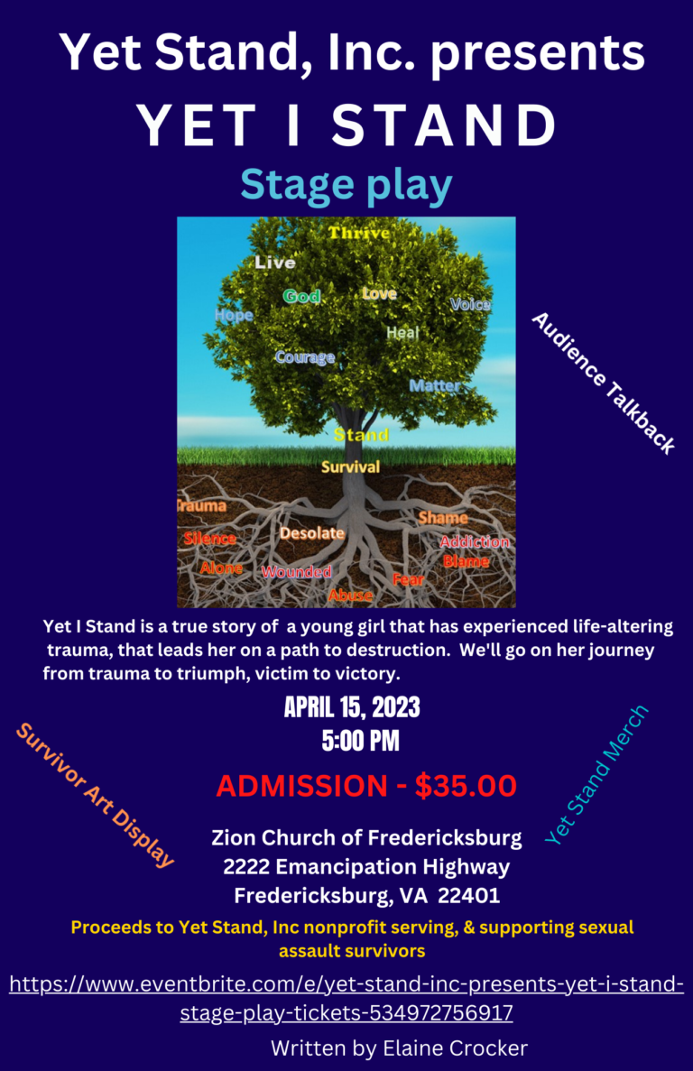 YET I STAND – Stage Play