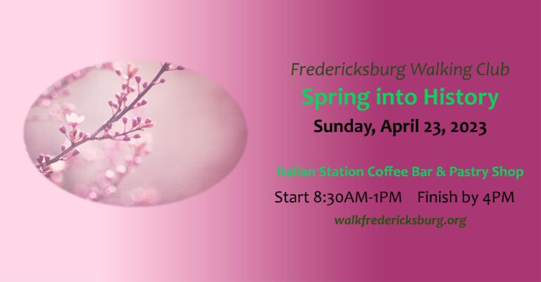 Spring into History Walk