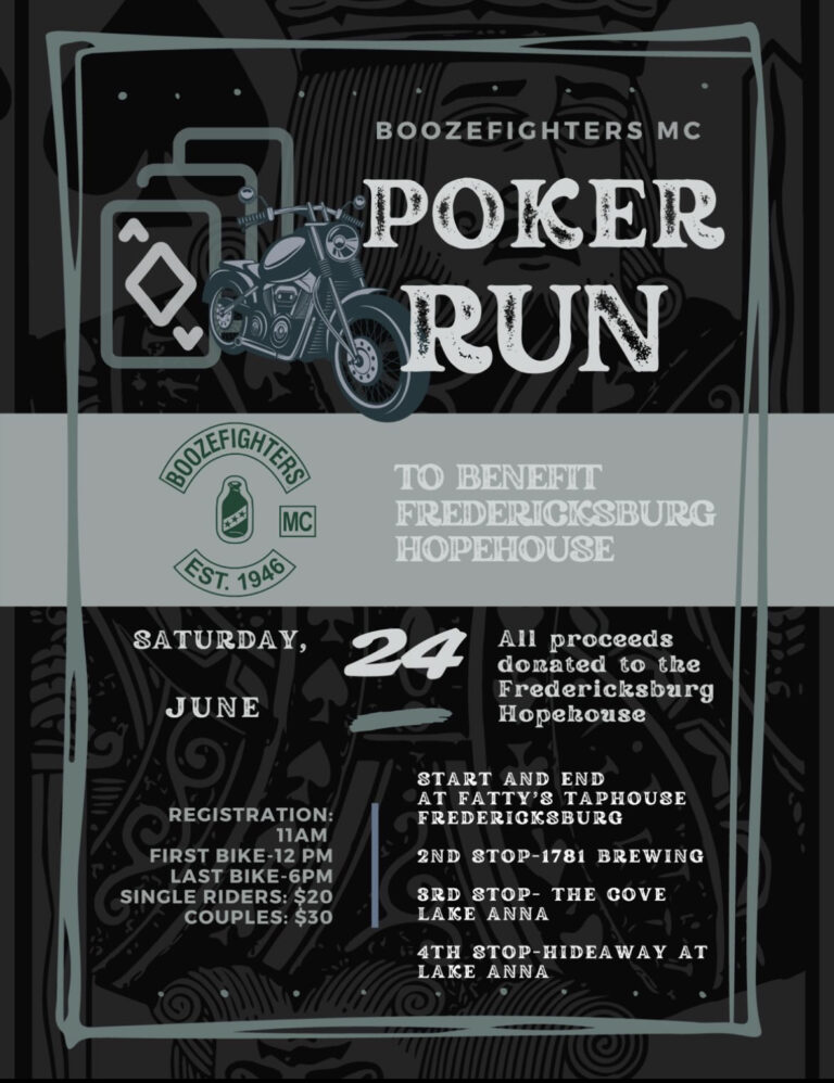 Boozefighters MC-Hope House Poker Run