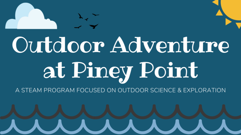 Outdoor Adventure at Piney Point: A Kids’ Outdoor Science STEAM Program