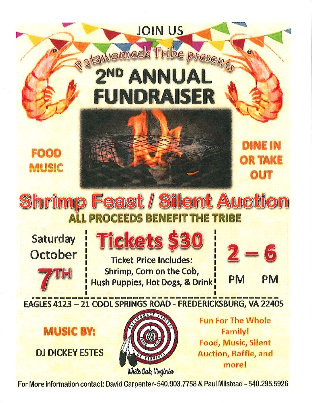 Shrimp Feast and Silent Auction