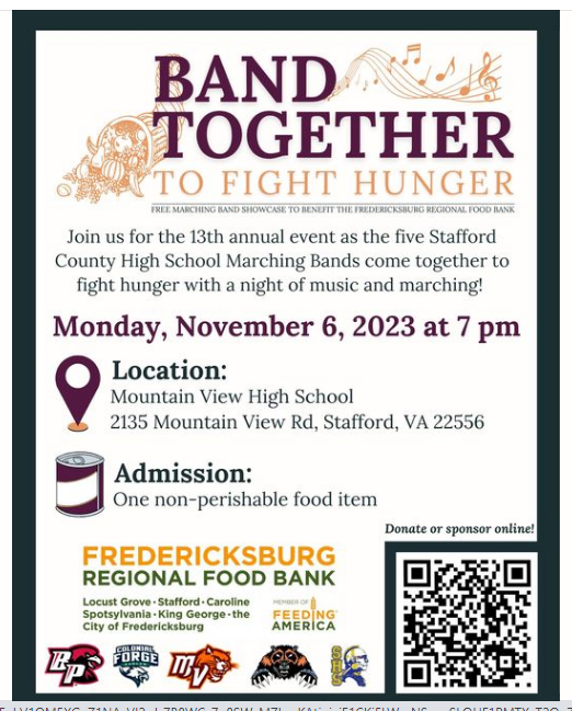 Band Together to Fight Hunger