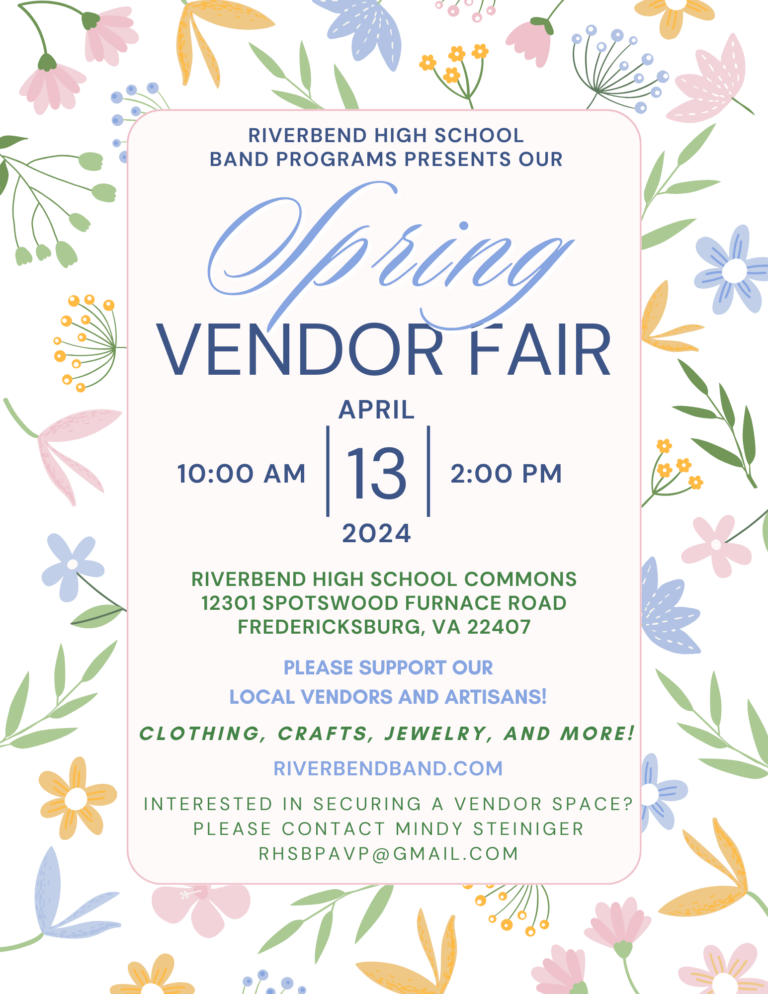 Spring Vendor Fair @ Riverbend High School