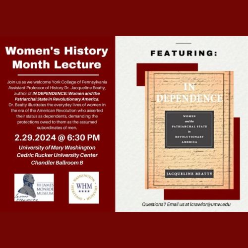 Women’s History Month Lecture