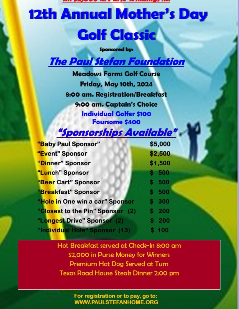 12th Annual Mother’s Day Golf Tournament