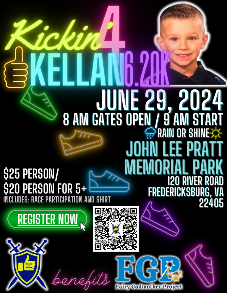 Kickin’ for Kellan 6.20K Family Fun Run/Walk