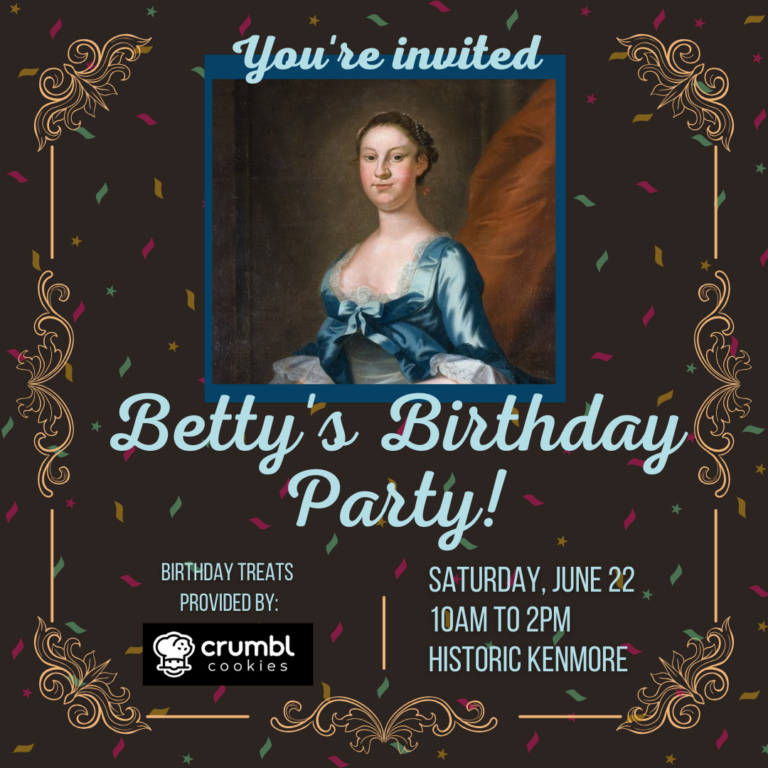 Betty Washington’s Birthday Party
