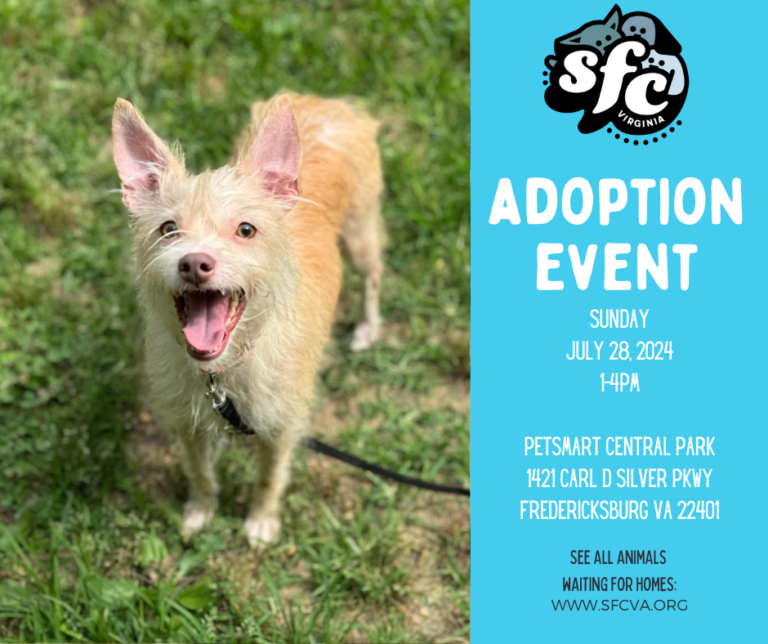 SFC Virginia Animal Rescue Adoption Event