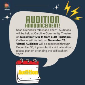 Audition Announcement