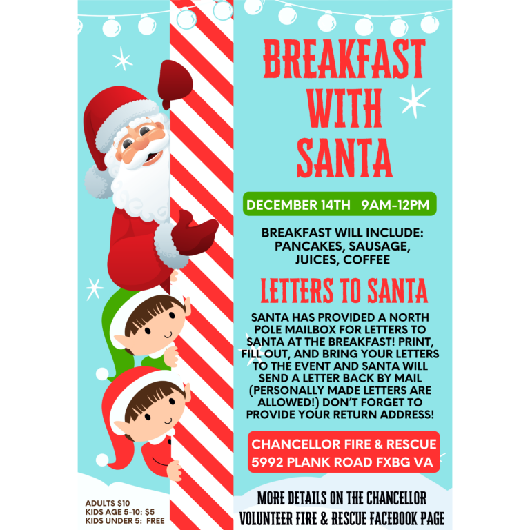 Breakfast With Santa!